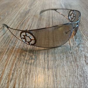 Christian Dior Calandre Shield Sunglasses